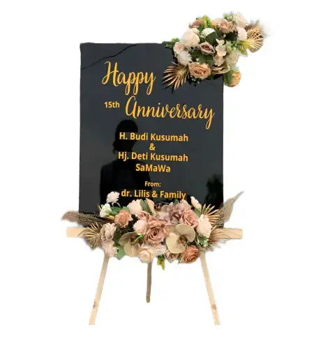 Papan Bunga Akrilik Jebugan